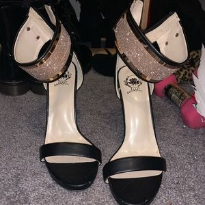 Glitter heels